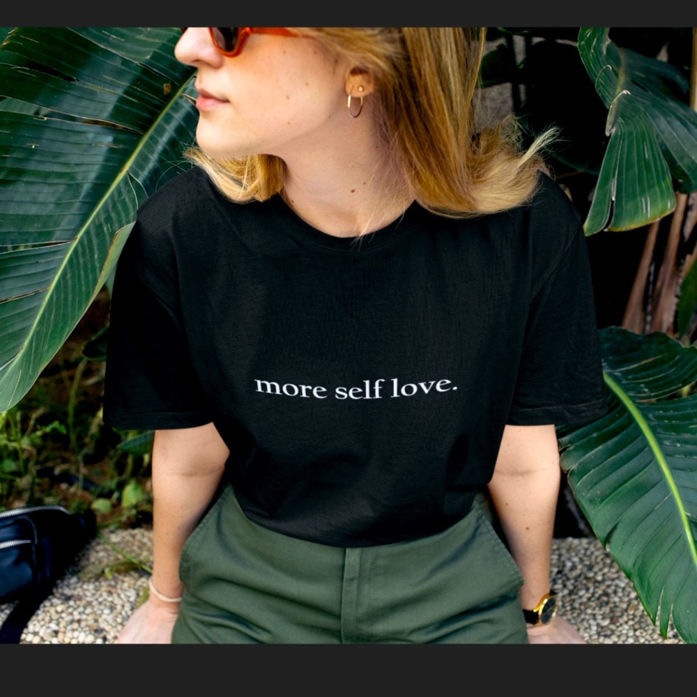 More self love, black positive affirmation t shirts!